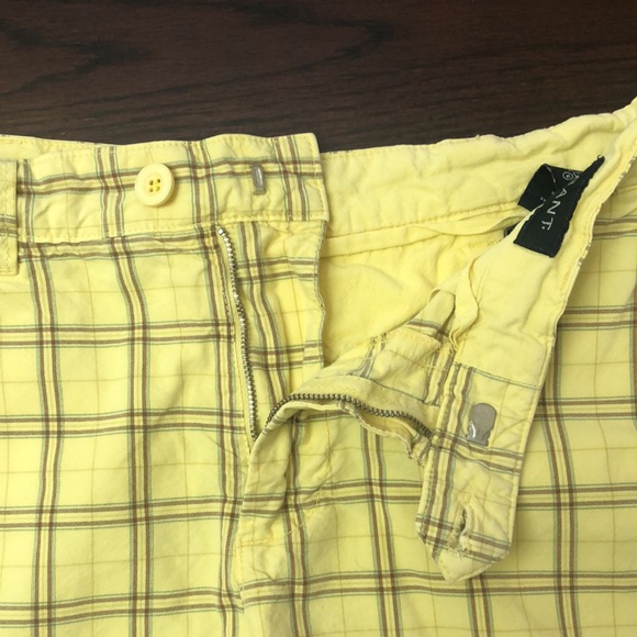 Gant yellow plaid shorts - Picture 5 of 7